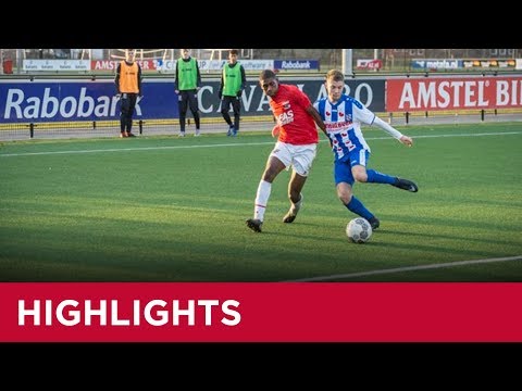 Highlights AZ - sc Heerenveen (2-0) | Onder 17