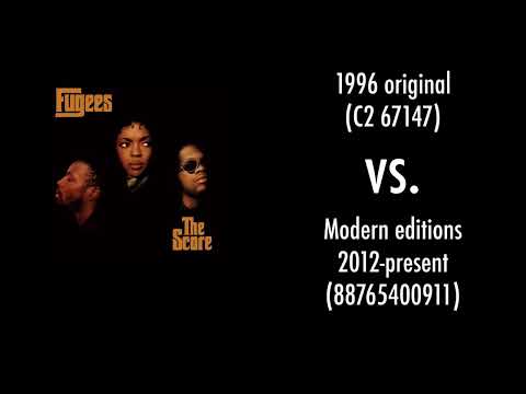 Fugees - The Score (1996 vs. 2012 vinyl comparison)