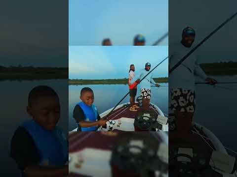 Firs time fishing gone crazy 😱 (via binksbassing)