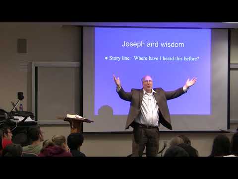 Dr. Ted Hildebrandt, Old Testament Literature, Lecture 10H -- Joseph Narrative, Wisdom