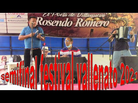saludo cordial / armando José romero / semifinal 2021festival vallenato