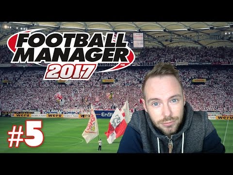 Let's Play Football Manager 2017 #5 - 1st Test against Ludwigsburg [VfB Stuttgart / German / Game...
