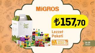 Ramazan Bereketi Migros ve Migros Sanal Market'te | Lezzet Paketi