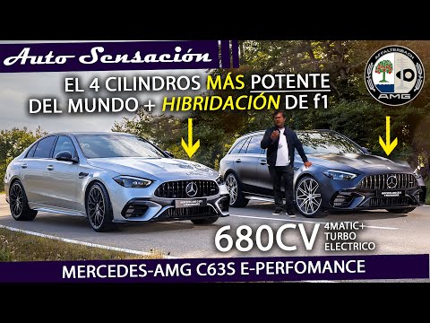 Presentación Mercedes Amg C63 S e-performance 4matic+ 2023 . El Clase C que estabamos esperando.