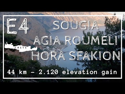 Crete E4 hiking (Sougia - Agia Roumeli - Hora Sfakion)