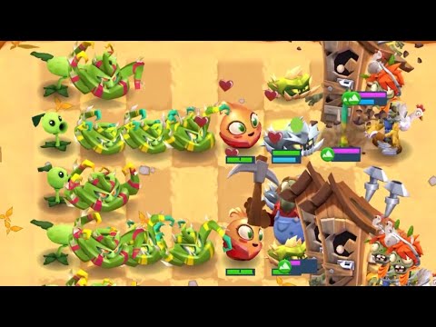 Blockbuster + Peashooter + Random Plants - PVZ3