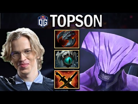 OG.TOPSON FACELESS VOID - TRYING NEW HEROES - DOTA 2 7.29 GAMEPLAY