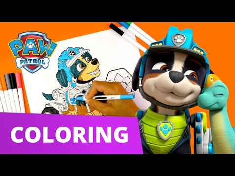 Color with PAW Patrol – Meet Rex - PAW Patrol Official & Friends