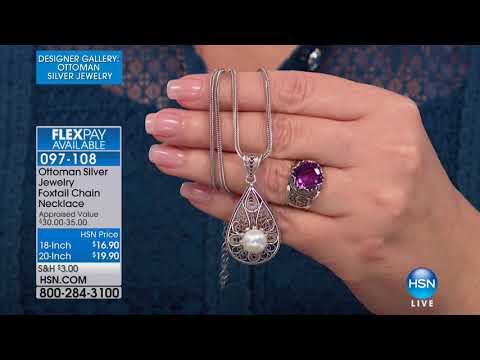 HSN | Designer Gallery: Ottoman Silver Jewelry 02.20.2018 - 05 PM