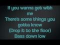 Bass Down Low Dev Ft. Cataracs lyrics