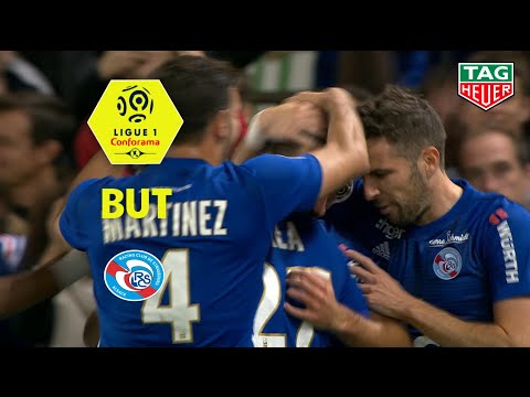 But Adrien THOMASSON (17') / RC Strasbourg Alsace - AS Monaco (2-1)  (RCSA-ASM)/ 2018-19