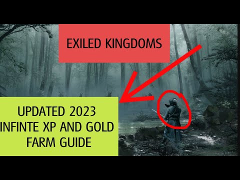 EXILED KINGDOMS: New updated 2023 Infinite xp and gold farming route! | BEST MOBILE GAME OF 2023!!!