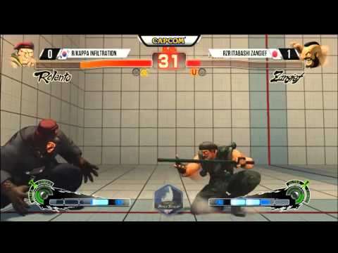 r/Kappa Infiltration (Rolento) vs RZR Itabashi Zangief (Gief) SEAM2015 CPT2015