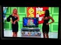 Price is Right Girls Break a TV