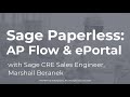 Sage Paperless  AP Flow & ePortal