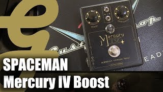 Video thumbnail for Spaceman Effects Mercury IV Harmonic Boost by Guitarsenal