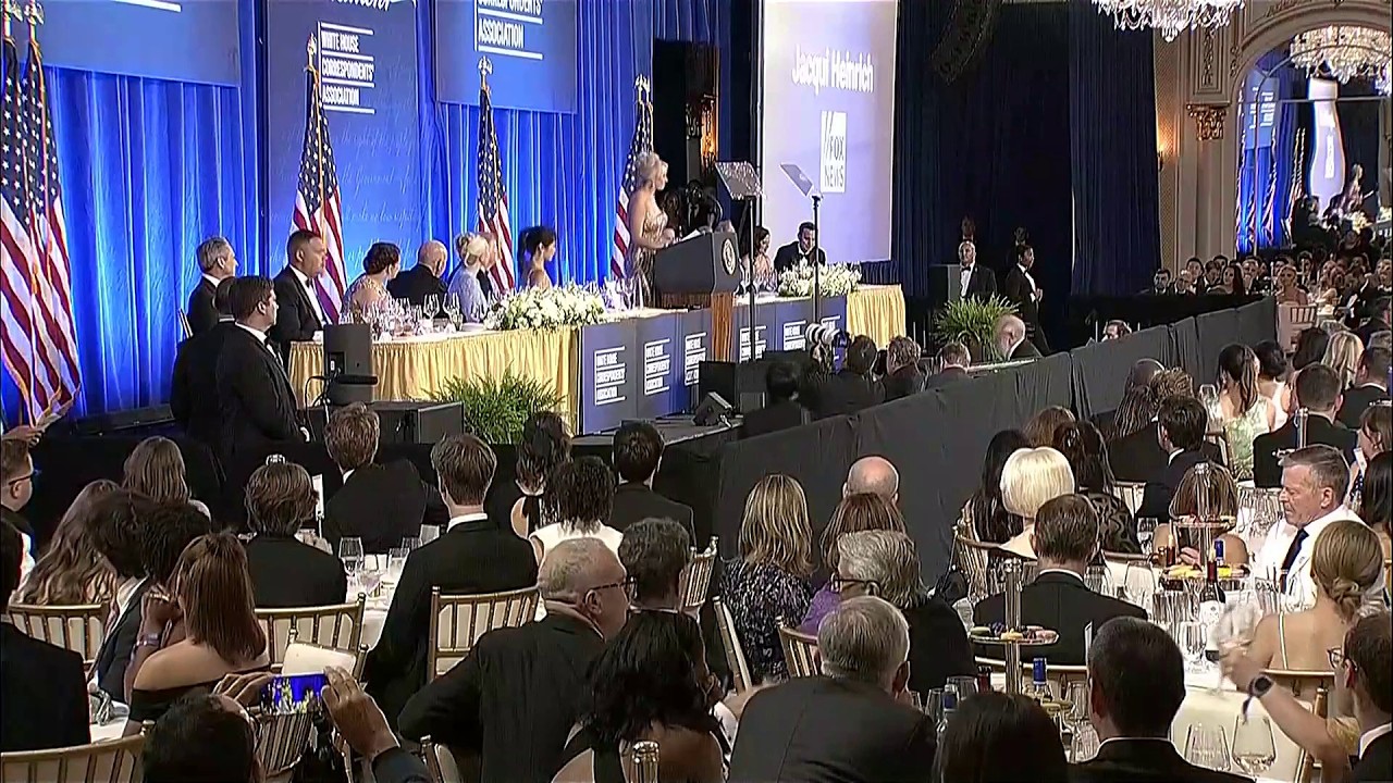 White House Correspondents' Dinner awards service staff, Secret Service agent after shooting attempt