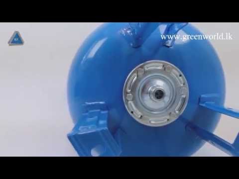 "AQUA SYSTEM" pressure tank.