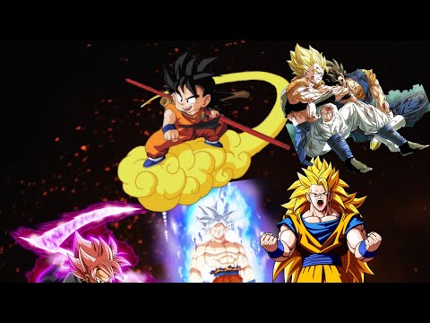 Goku (DBS) All Transformations SuperSaiyan 1 to Ultra Instinct +Extra Mystery Forms - DB Xenoverse 2