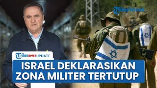 Menteri Pertahanan Israel Tetapkan Zona Militer Tertutup di Perbatasan Mesir, Ada Agresi Penyusup