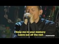 Linkin Park - Leave Out All The Rest Live [Lyrics]