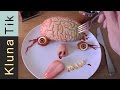 Klunatik Eating BRAINS, EYEBALLS and a TONGUE!!!  Kluna Tik Dinner #37 | ASMR eating sounds face