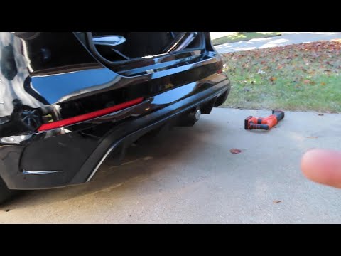 FORD FOCUS RS REAR BUMPER CONVERSION!!