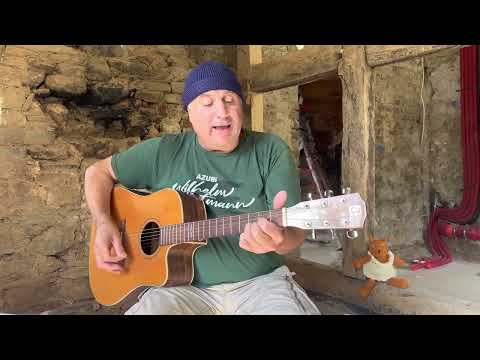 Helmar Hoffmann mit seinem neuen Lied „Friedensfeld“