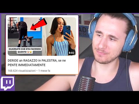 Influencer UMILIA un RAGAZZINO in Palestra - Reaction