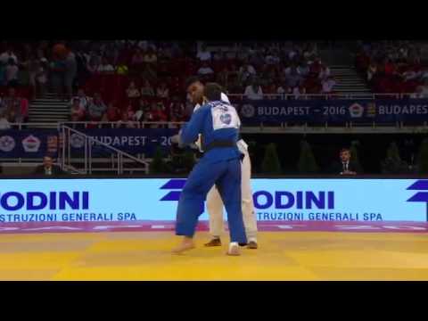 201 柔道 Judo Grand Prix Budapest 2016. Ippon seoi nage. AWITIALCARAZ MAMMADOV
