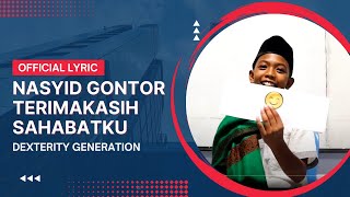 Download lagu Terima kasih sahabatku    Lyric   Nasyid Gontor mp3