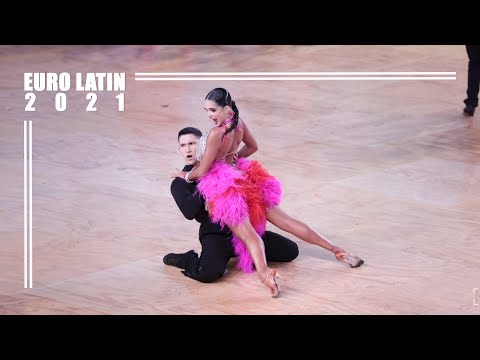 Semen Khrzhanovskiy - Elizaveta Lykhina, RUS | 2021 WDSF European Ch.  Latin | R1 J