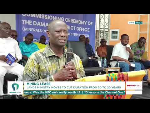 Ghana Moves to Cut Mining Lease Duration From 30 to 20 Years