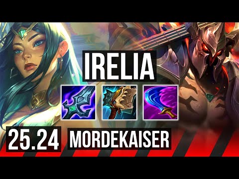 IRELIA vs MORDEKAISER (TOP) | KR Master | 25.24