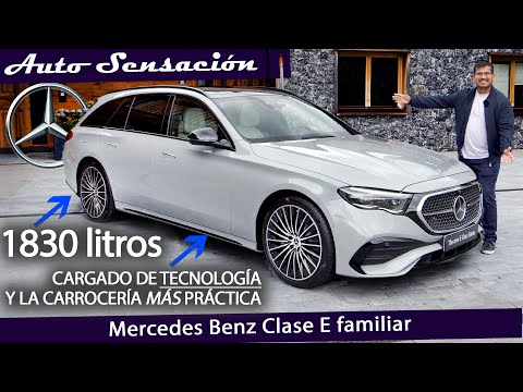 Presentación Mercedes Benz Clase E Estate 2024 . El nuevo Clase E familiar.