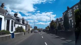 Driving Into Tayport Fife Scotland