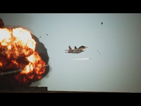 Ace Combat 7: Skies Unknown (PC)- Mission 8 (No Damage/Ace/S-rank)