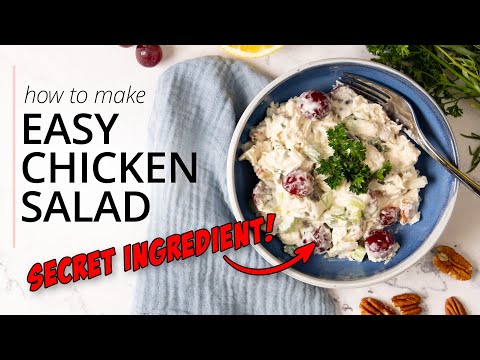 SECRET INGREDIENT Easy Chicken Salad | Salads