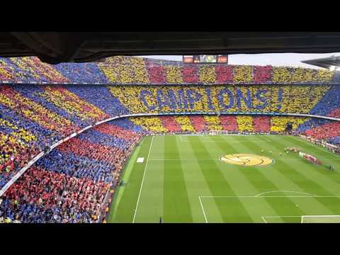 Himno F.C.Barcelona vs Real Madrid J36