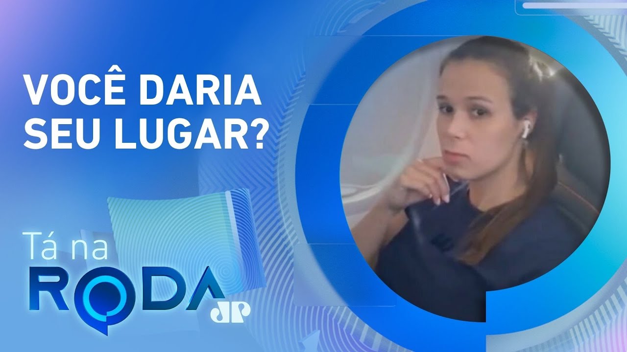 Mulher é XINGADA e vira MEME por NÃO TROCAR de lugar no avião com CRIANÇA | TÁ NA RODA