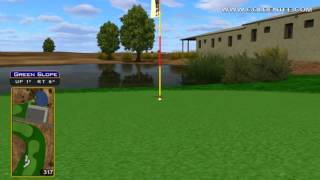 preview picture of video 'Golden Tee Great Shot on Dusty Bend!'