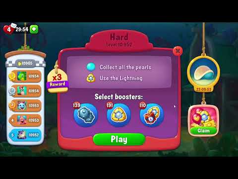 FISHDOM: 🐠🐬🦈 💥💥 Level 10952 Hard level, 10953 💥💥
