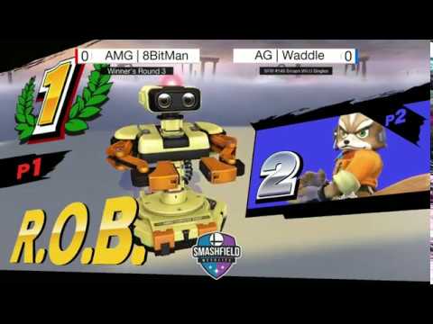 Smashfield Weeklies #148 - AMG|8BitMan (R.O.B.) vs AG|Waddle (Fox) #Late