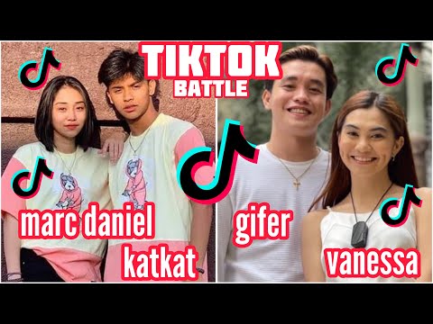 Marc Daniel and Kat Vs Gifer and Vanessa Tiktok Couple Battle