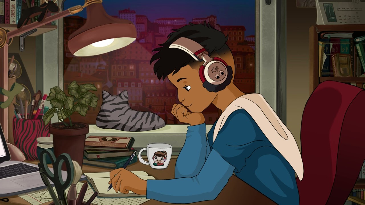 Lofi Guy - 12 A.M. Study Session [lofi hip-hop/chill beats] 📚✏💤🛌😂