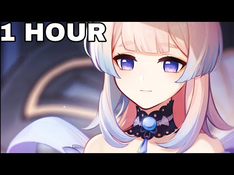 Kokomi's Hair Animation 1 Hour Version - Genshin Impact