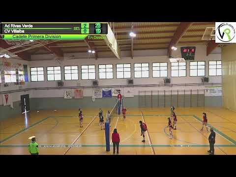 Cadete Primera Division Ad Rivas Verde x CV Villalba