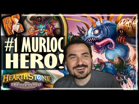 HOOKTUSK = #1 MURLOC HERO?! - Hearthstone Battlegrounds