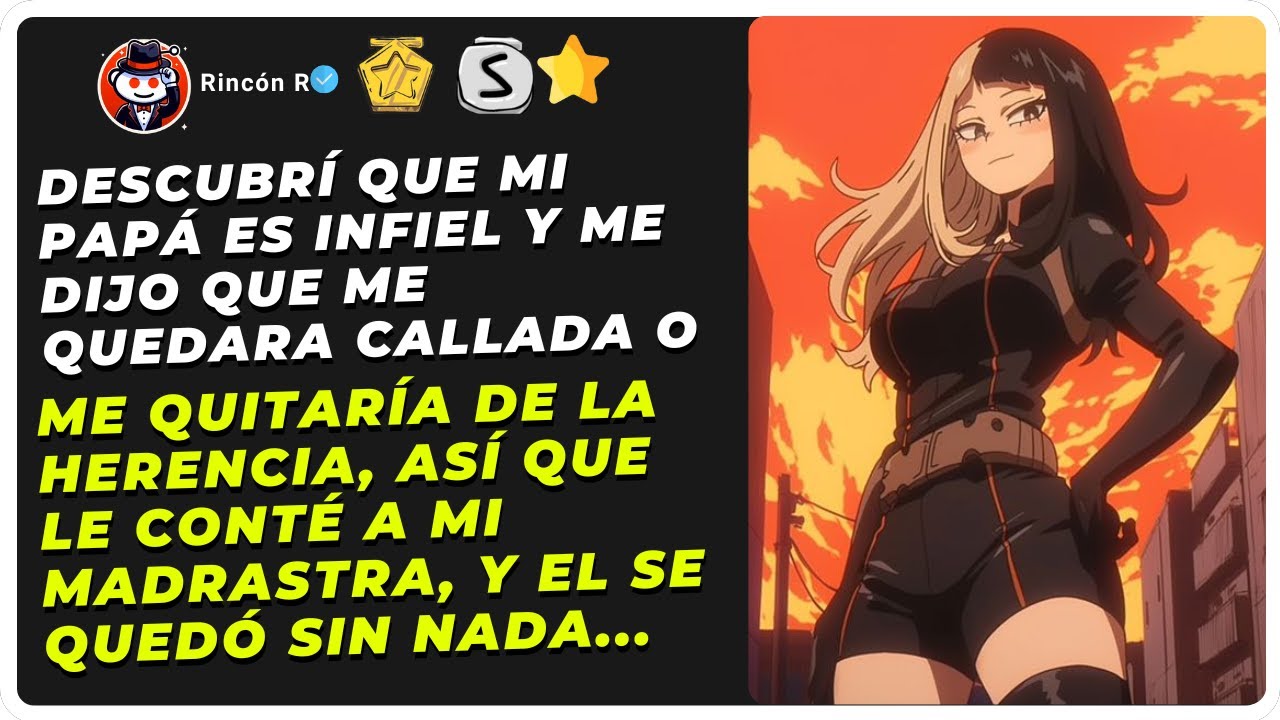 Descubrí que mi papá es infiel y me dijo que me quedara callada o me quitaría la herencia así que...