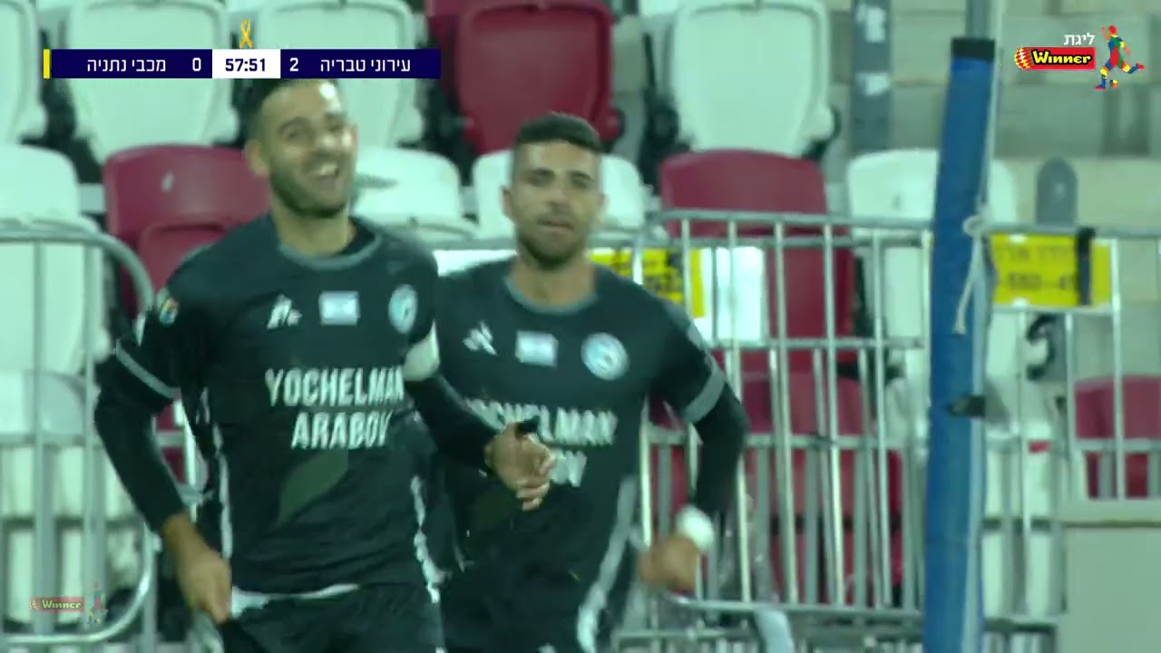 מחזור 17 | תקציר: עירוני טבריה - מכבי נתניה 0-4